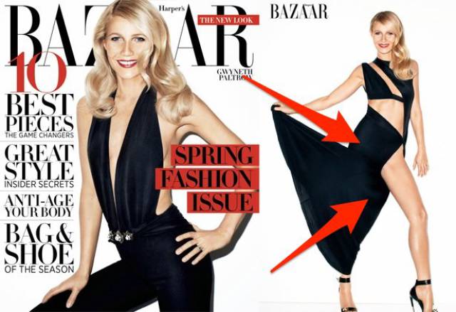 Celebrities Aren’t Always Photoshopped Properly…