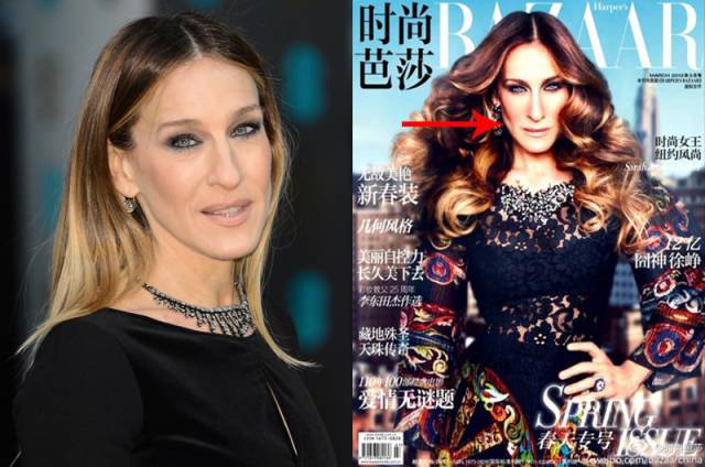 Celebrities Aren’t Always Photoshopped Properly…