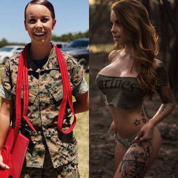 Uniforms Only Make These Beauties Better