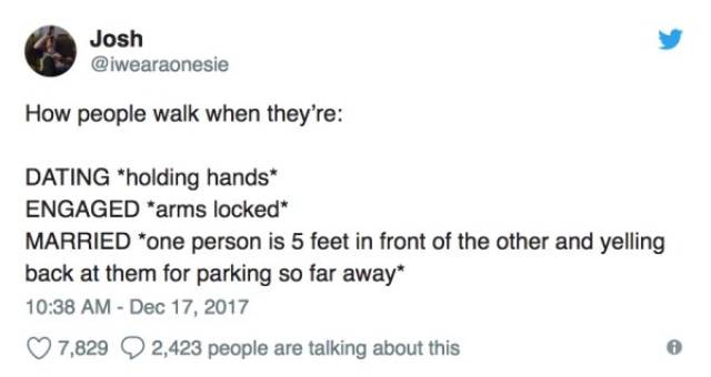 Married Life Is Not Even Close To Dating Life