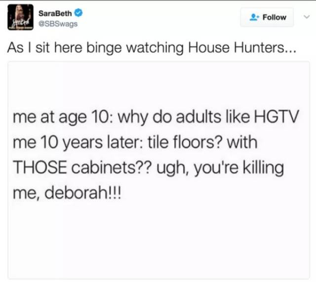 Being Adult Brings New Memes To The Table