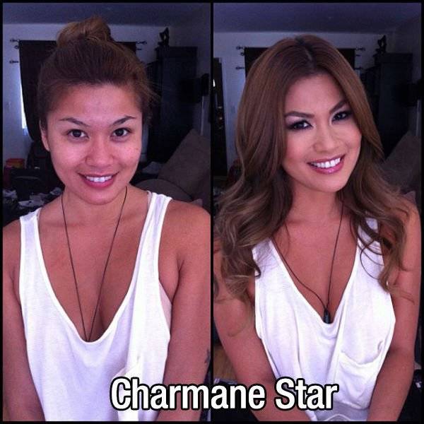How Makeup Changes Pornstars