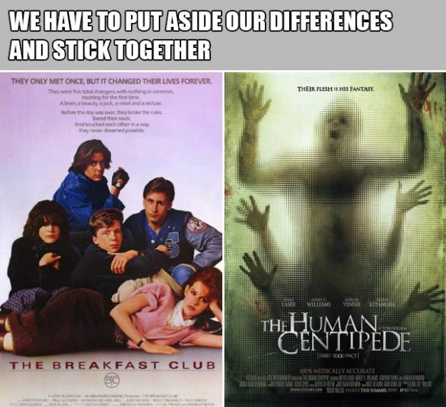 Two Movies, Same Description