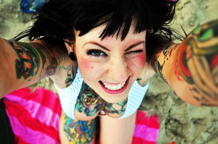 Hot And Hardcore Tattooed Girls