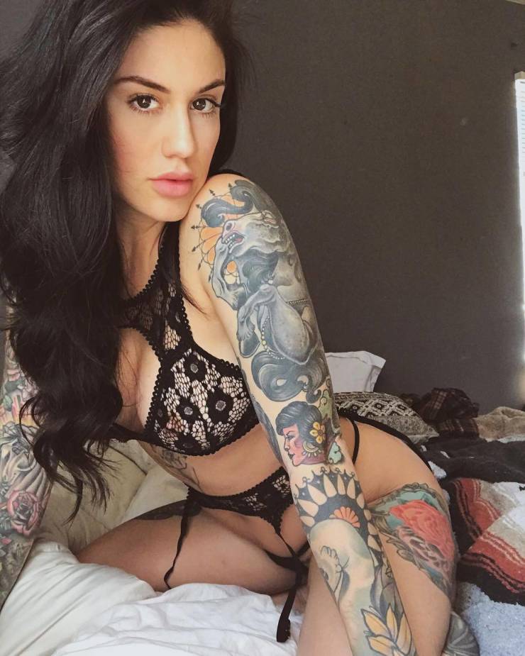 Hot And Hardcore Tattooed Girls