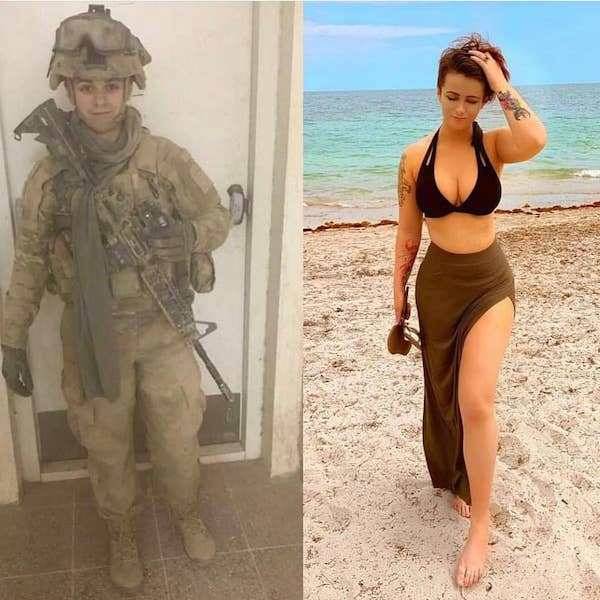 Uniform Ladies Don’t Always Wear Their Uniforms
