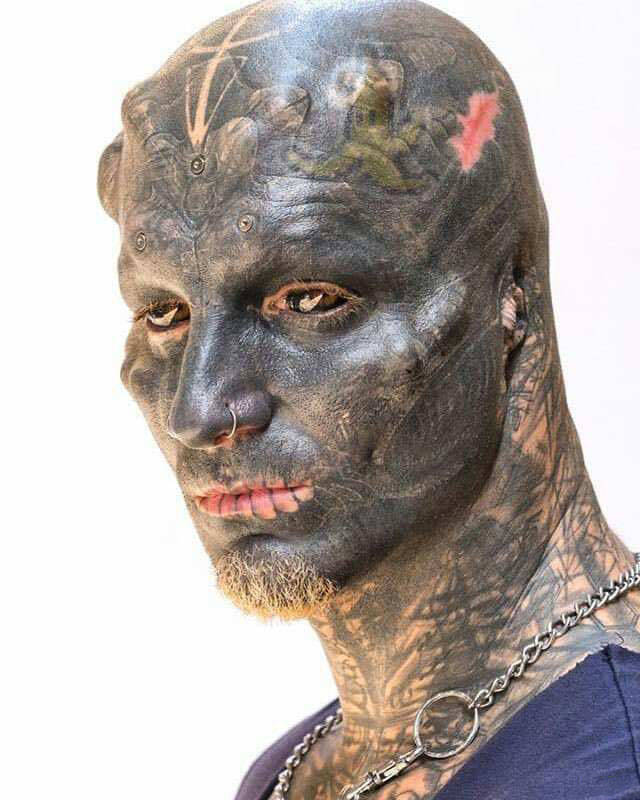 Guy Wanted To Turn Into A Black Alien