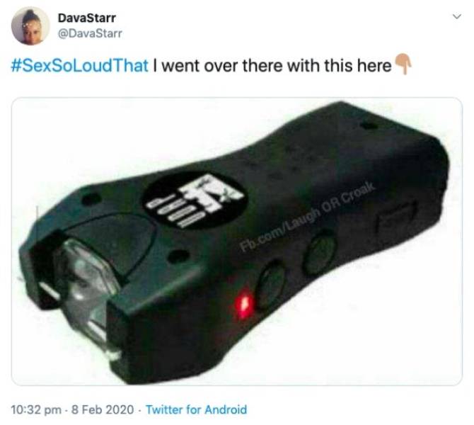 When Sex Is So Loud That…