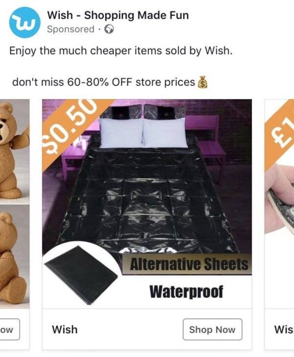 Wish.com Recommends Some Truly Twisted Stuff…