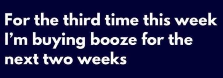 And Drunk They Were…