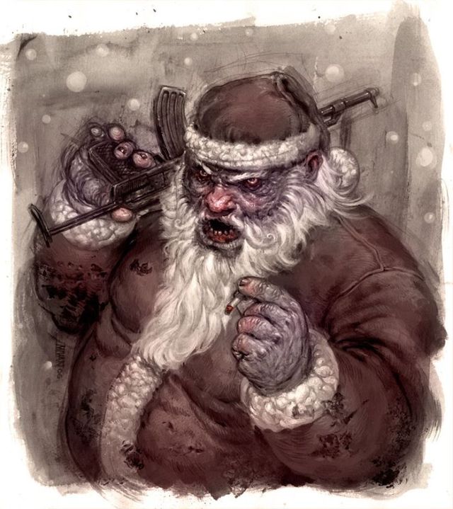 Pics with Santas (64 pics)