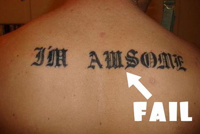 Series of the most WTF tattoos ;) (60 photos)
