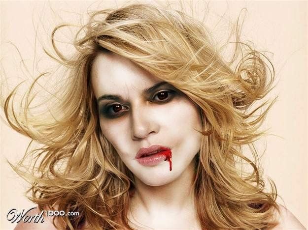 Celebrities as Vampires (41 pics)