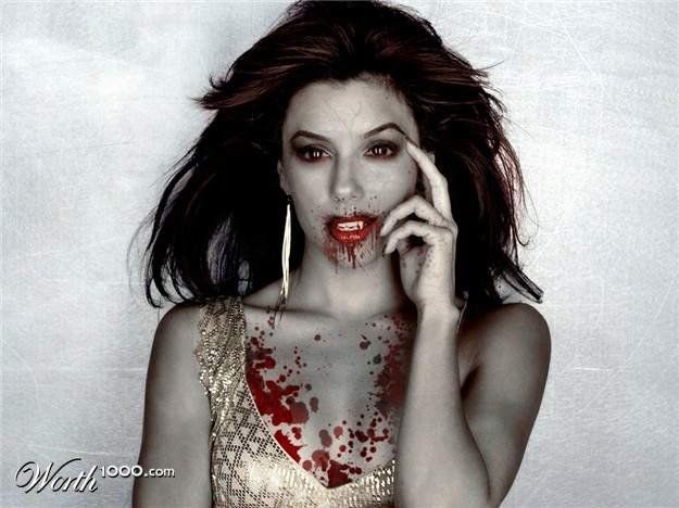 Celebrities as Vampires (41 pics)