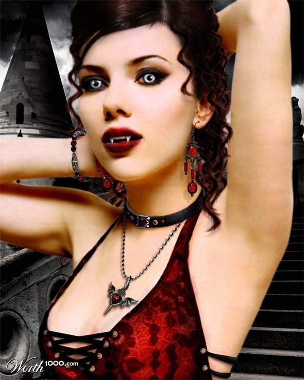 Celebrities as Vampires (41 pics)