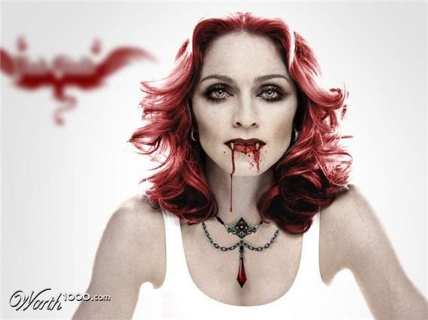 Celebrities as Vampires (41 pics)