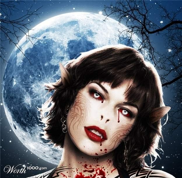 Celebrities as Vampires (41 pics)