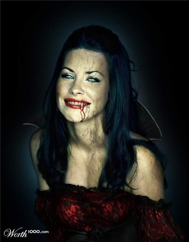 Celebrities as Vampires (41 pics)