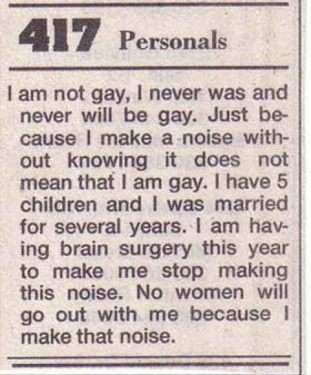 Funny Personal Ads (17 pics)
