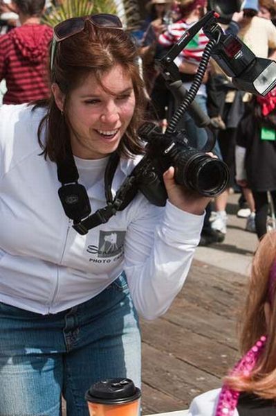 Cute Female Photographers Being photographed