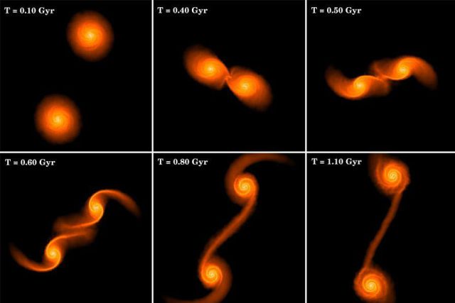 Amazing Galaxy Mergers (3 pics)