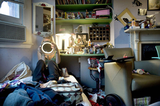 A Girl and Her Room