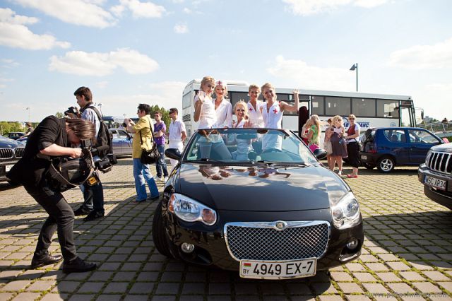 A Parade of Blonde Nurses