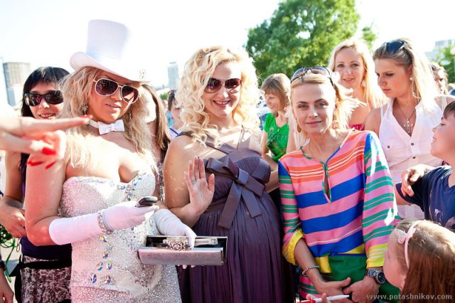 A Parade of Blonde Nurses