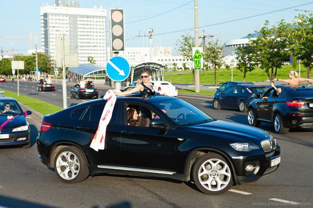 A Parade of Blonde Nurses