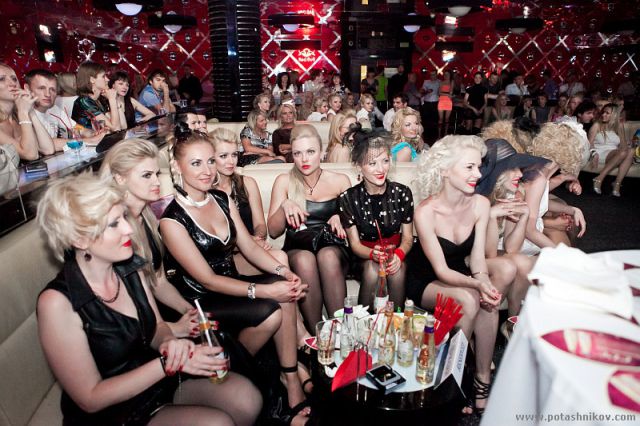 A Parade of Blonde Nurses