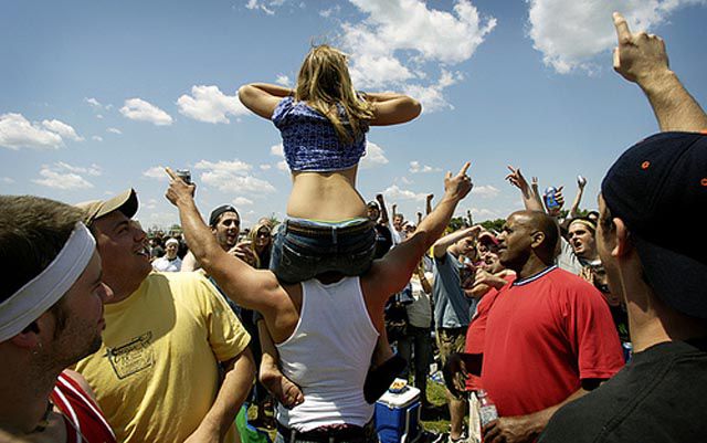 The Drunken Mayhem of the Preakness Infield