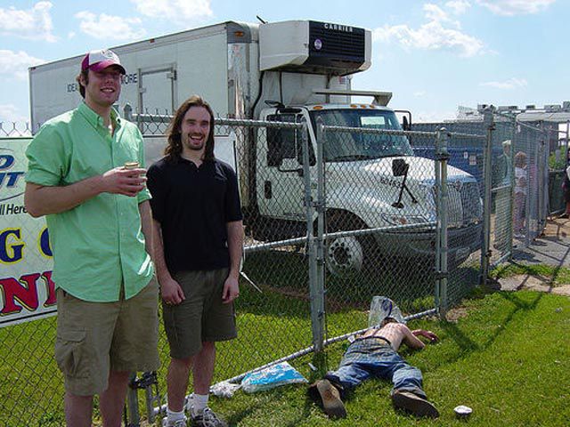 The Drunken Mayhem of the Preakness Infield