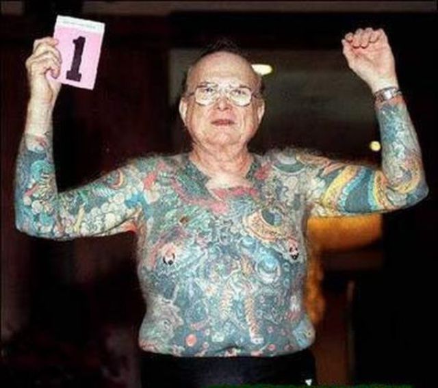 Grannies and Grandpas with Tattoos