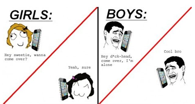 Guys vs. Girls