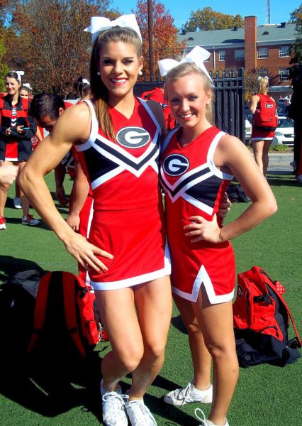 Georgia Cheerleader Gets Buff