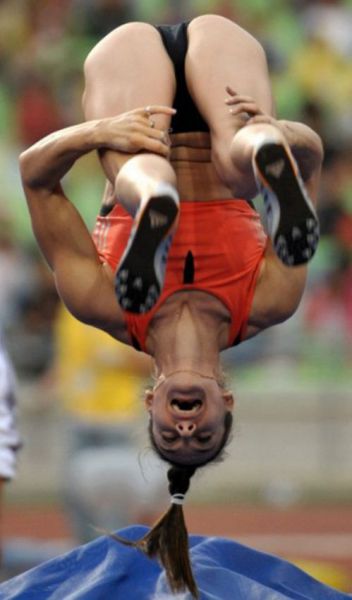 Seductive Pole Vaulting Girls