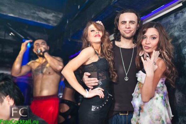 Cute Russian Club Girls Seem to Love Creepy Guys