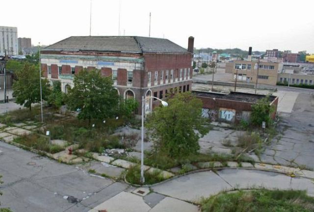 Derelict Police Station