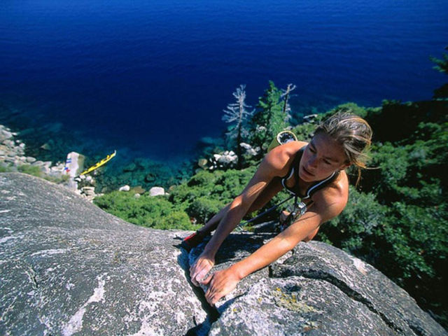 Girls and Rock Climbing Equals Good Time