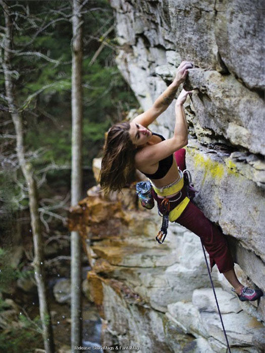 Girls and Rock Climbing Equals Good Time