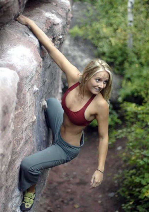 Girls and Rock Climbing Equals Good Time