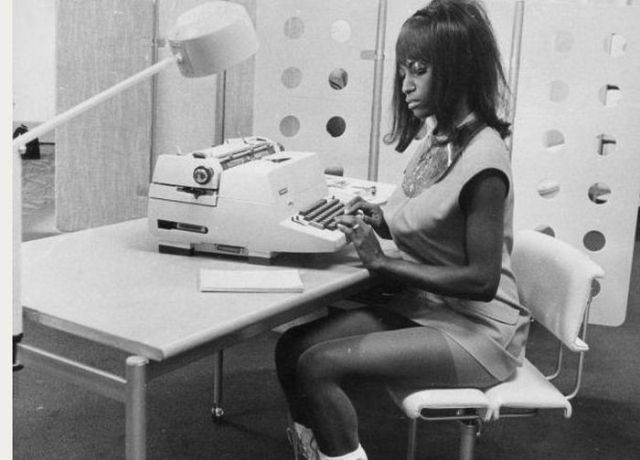 Secretary Cuties from the Past