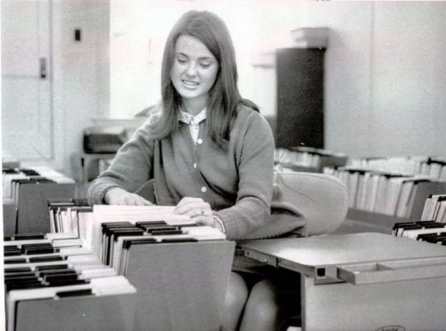 Secretary Cuties from the Past