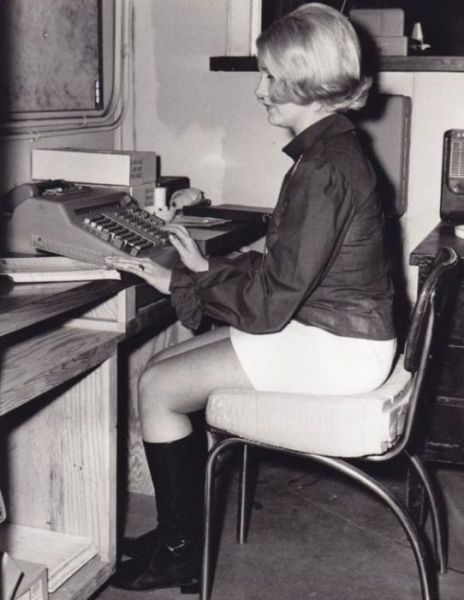 Secretary Cuties from the Past