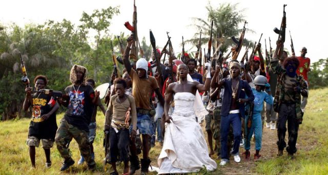 A Frightening Portrayal of African Fighters