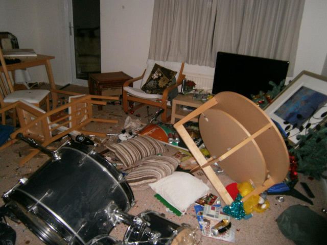 College House Party After-effects