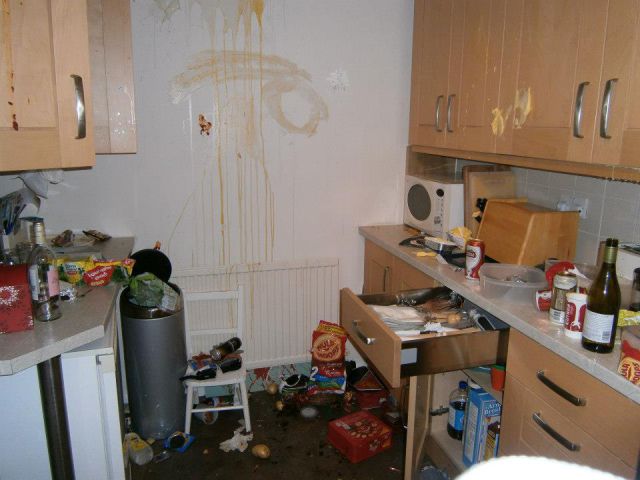 College House Party After-effects