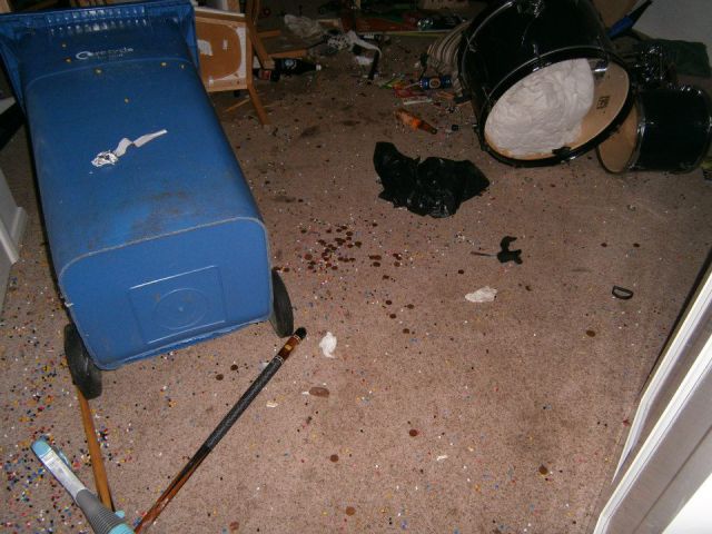 College House Party After-effects