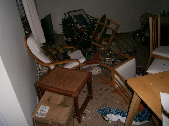 College House Party After-effects