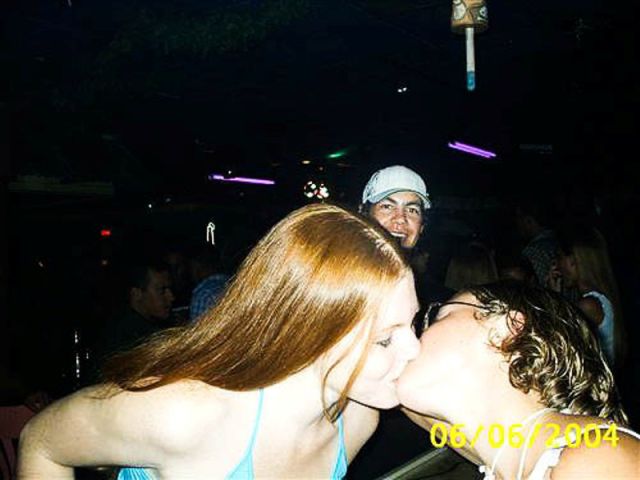 Classic Photobombs of Drunk Girls Kissing Each Other